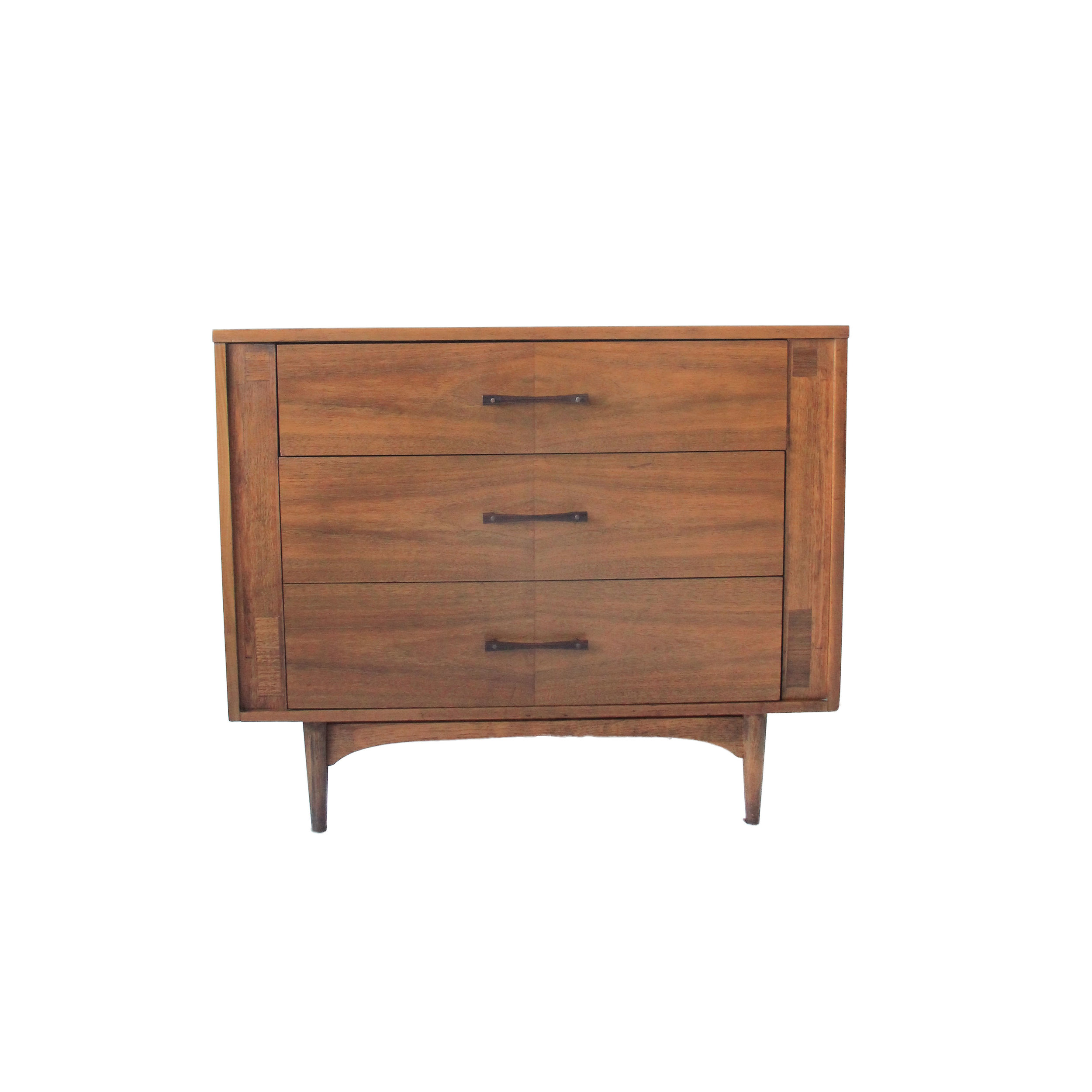 Vintage Mid Century Modern Kroehler 3 Drawer Dresser