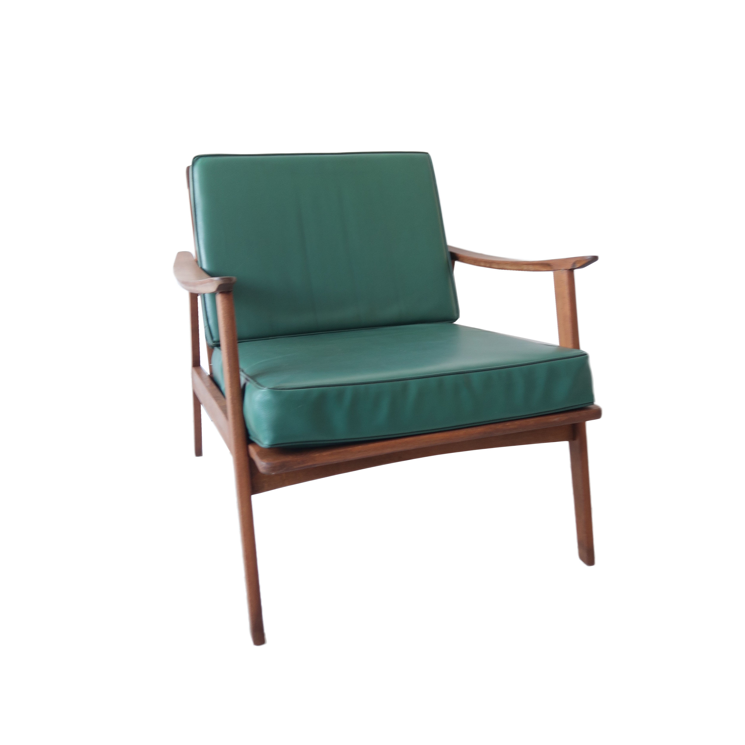 vintage green mid century modern lounge chair.jpg