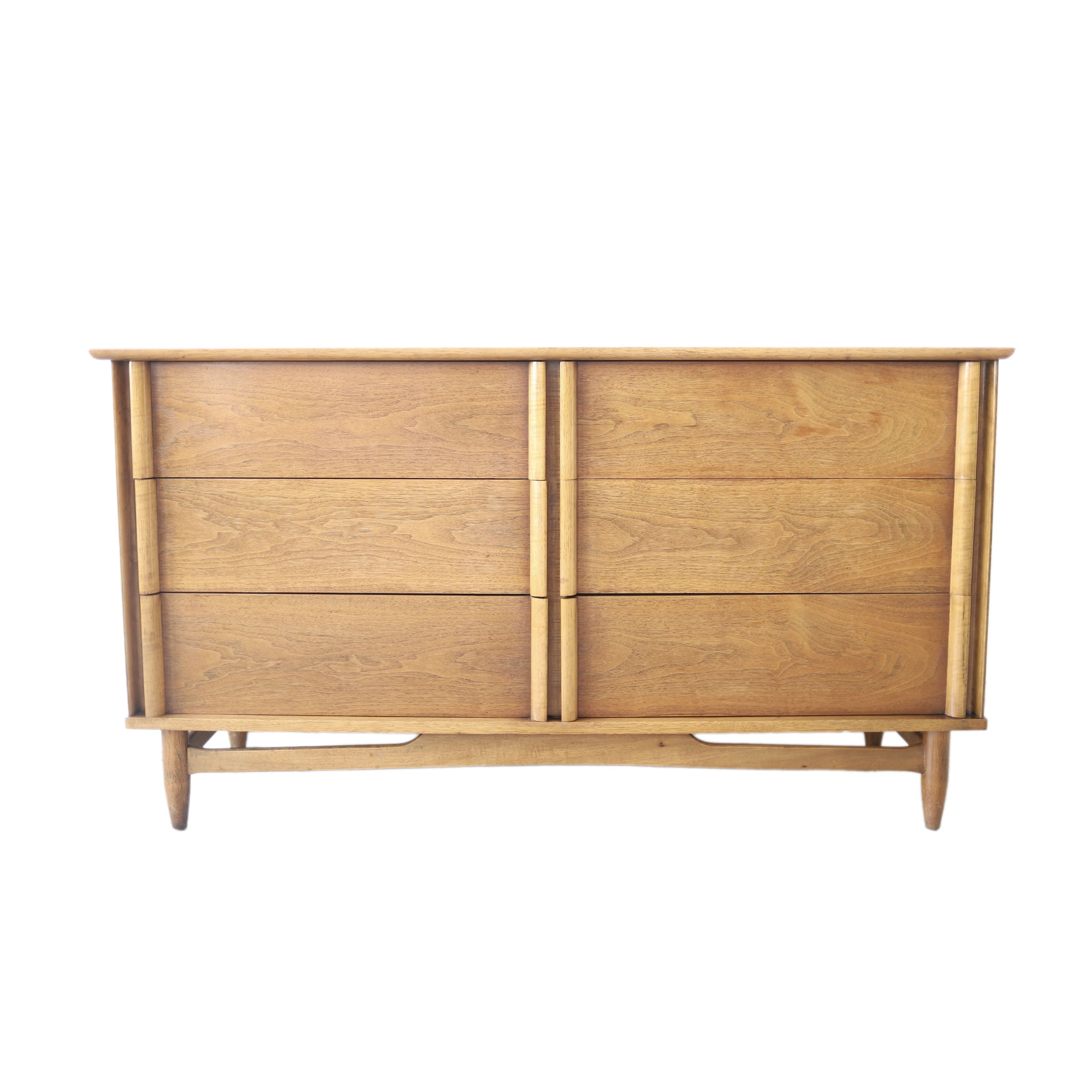 vintage mid century modern 6 drawer dresser.jpg
