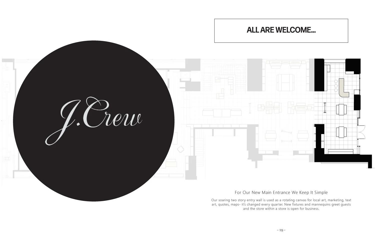 J Crew Store Of The Future Architecture Design