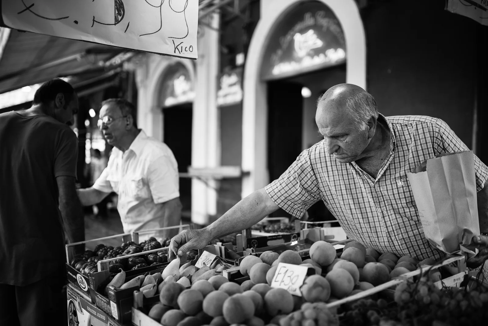 Catania local market