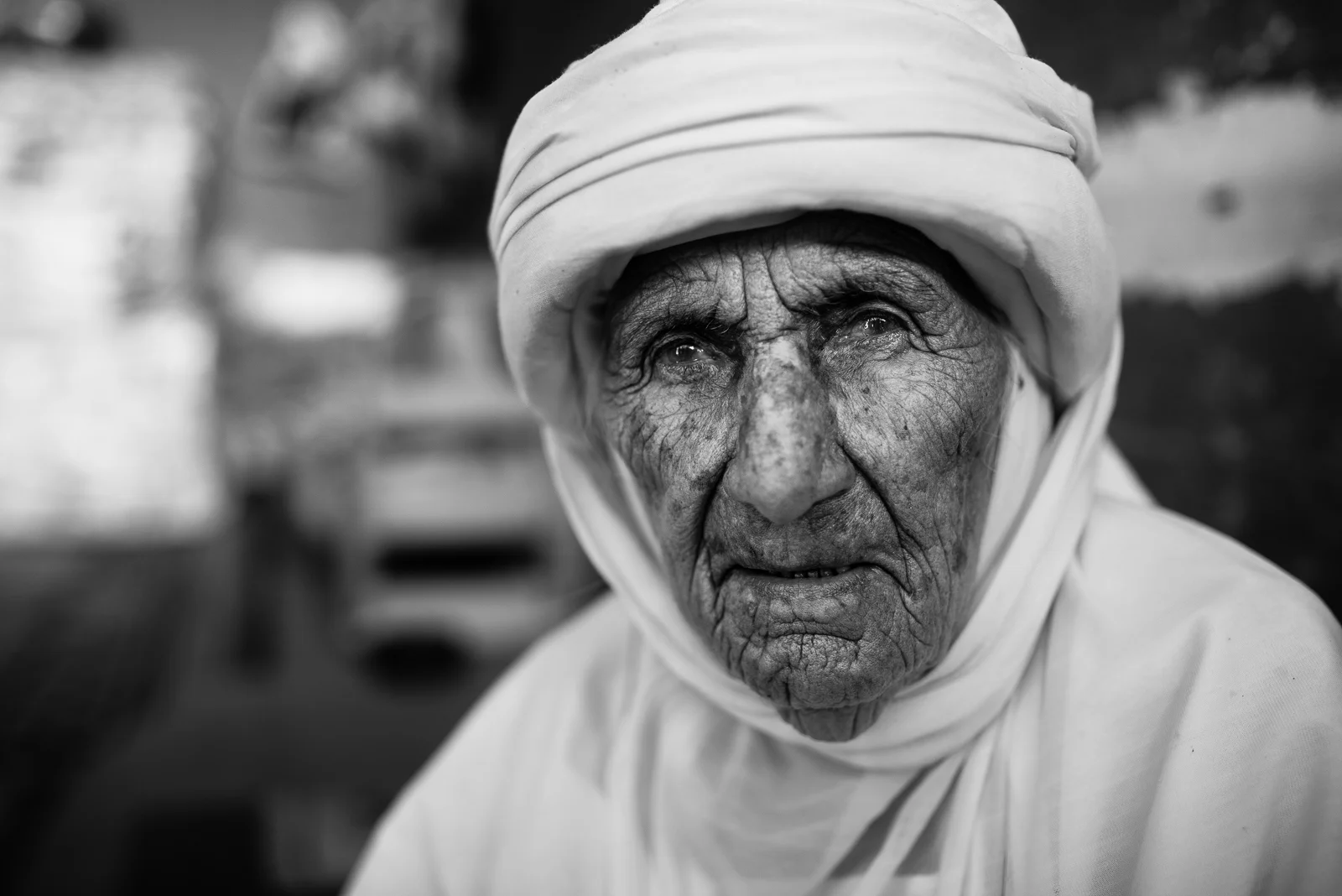 Yazidi old lady in Zakho