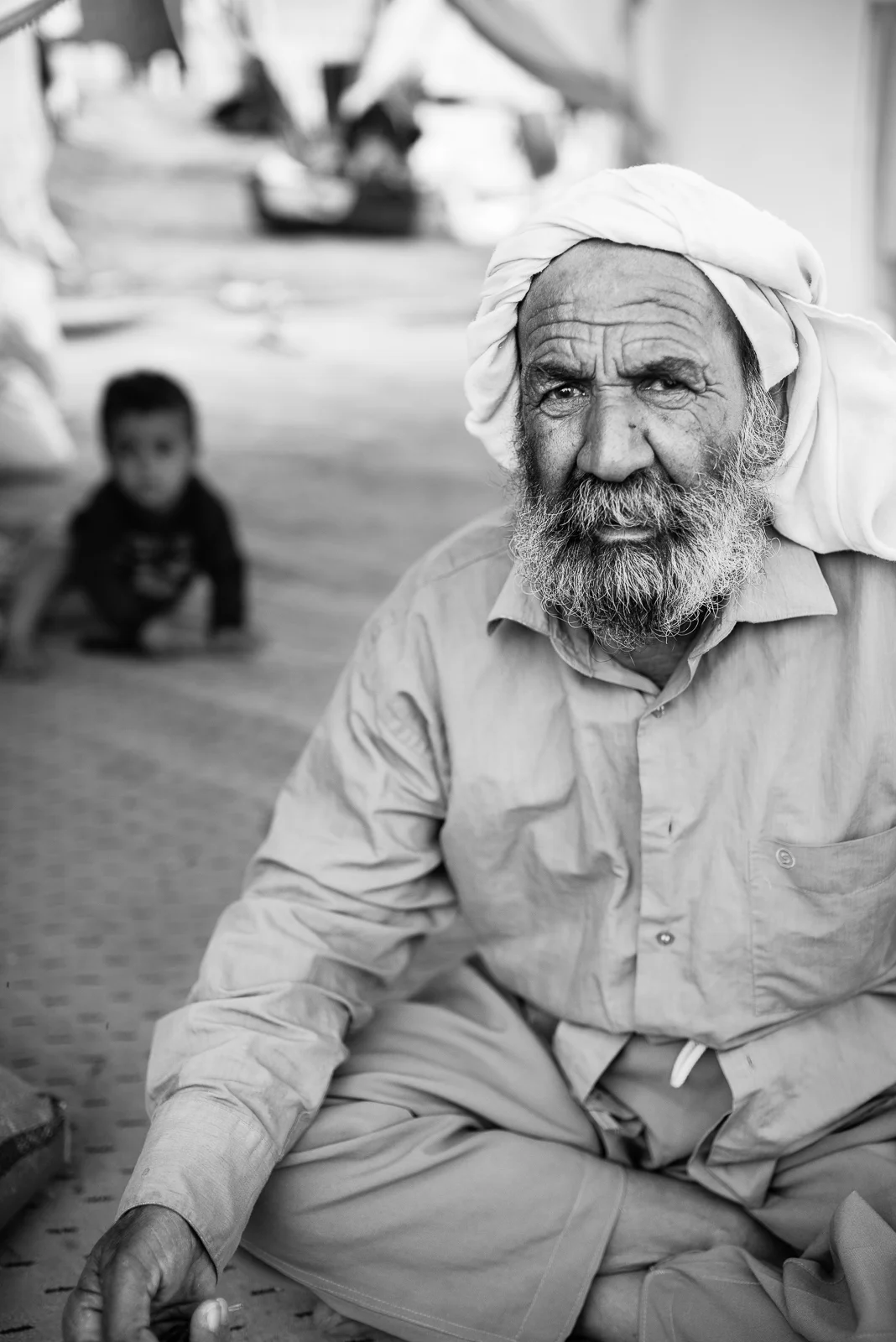 Age in contrast, Zakho's refugees camp