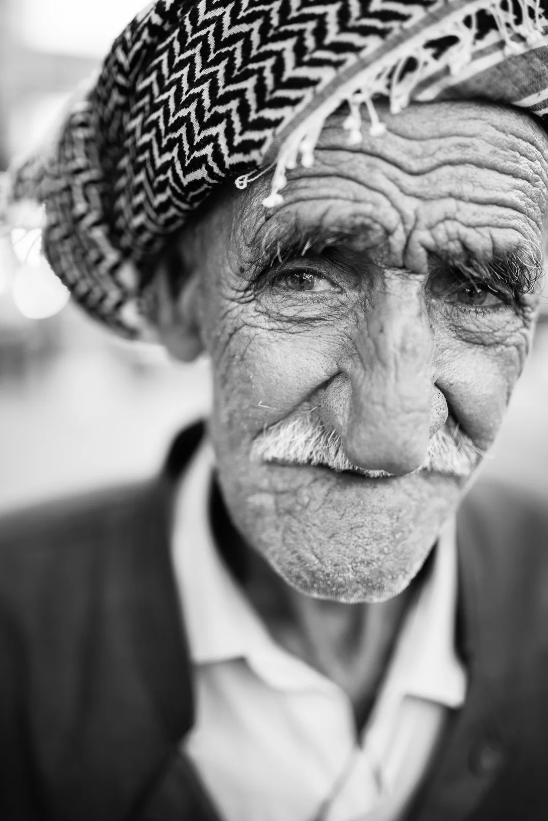 Elder man in Erbil