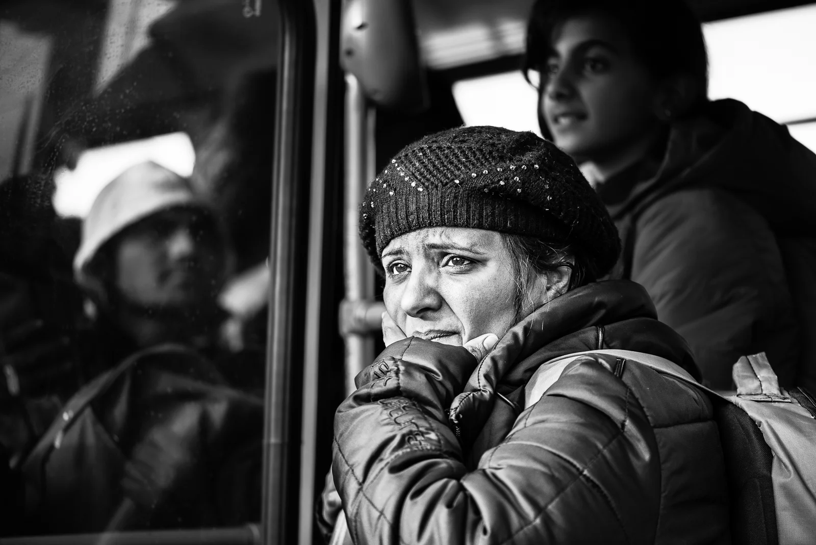Woman worried because the cops separated her from her sons