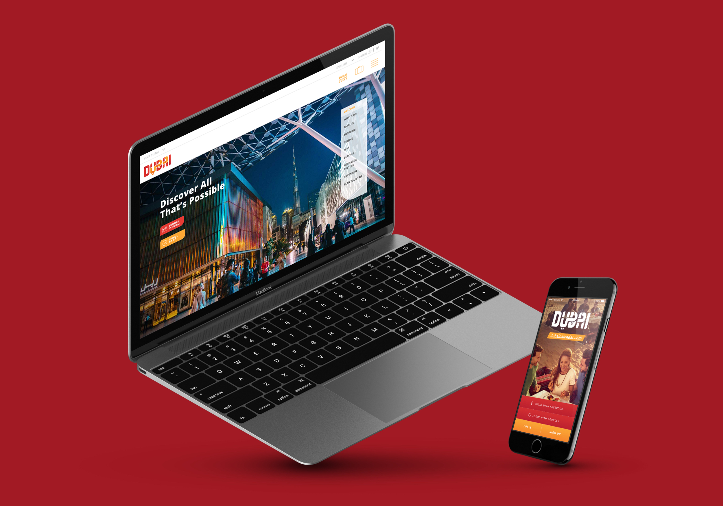  While at Tigerspike in Dubai, I was asked by Dubai Tourism to revamp their Dubai Calendar app, the go-to app for what’s going on in Dubai, with a modern modular design that reflects updated brand guidelines, ticketing options, and allows for flexibi