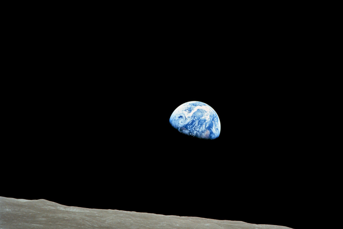 GOD TURNED THE BLUE EARTH UPSIDE DOWN AFTER LUCIFER REBELLED & TRIED TO USURP CONTROL OVER HIS THRONE. oNE THIRD OF THE ANGELS & LUCIFER WERE KICKED INTO THE SECOND HEAVEN KNOWN AS THE UNIVERSE.