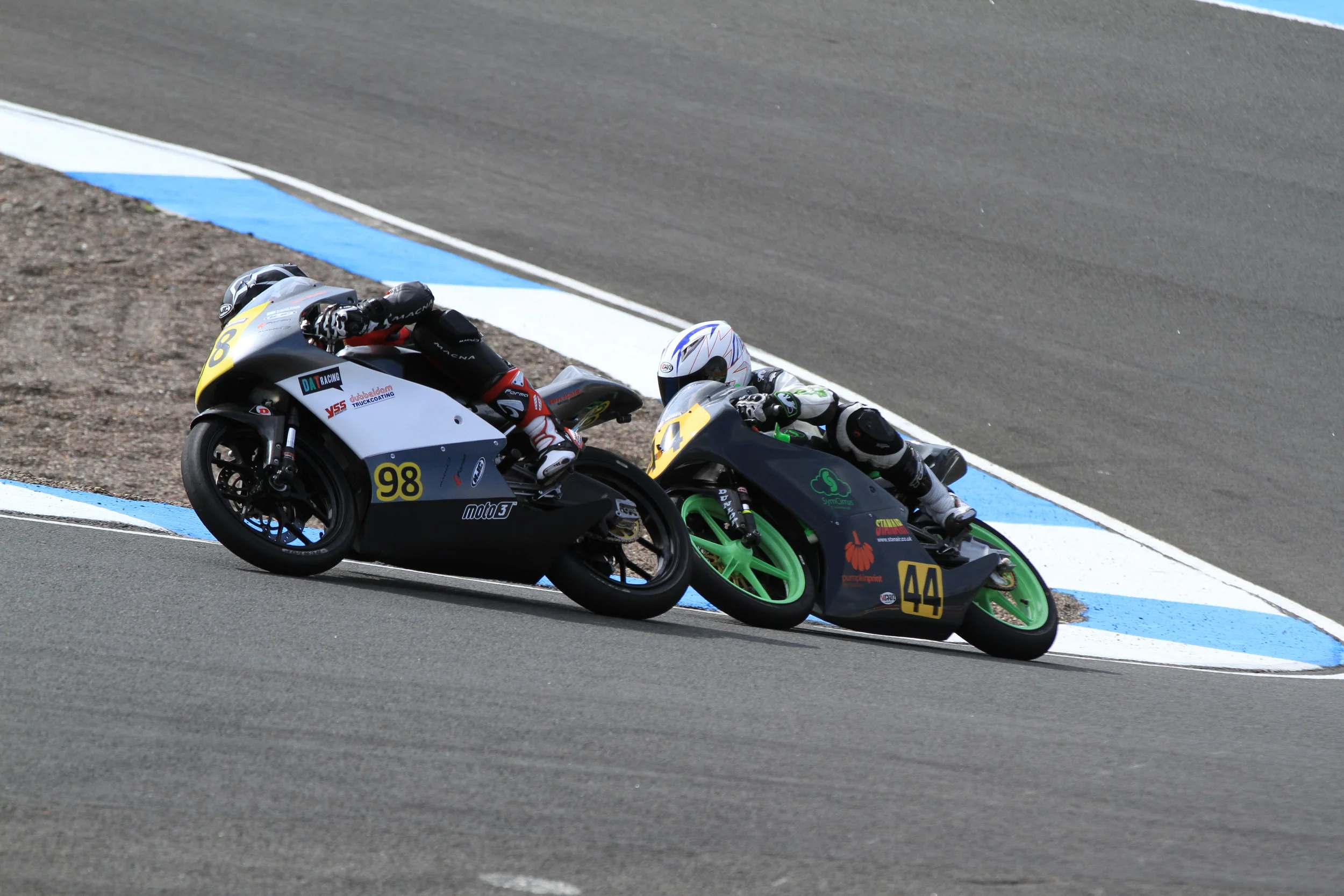 Close battles waren het zeker op het Schotse circuit Knockhill!