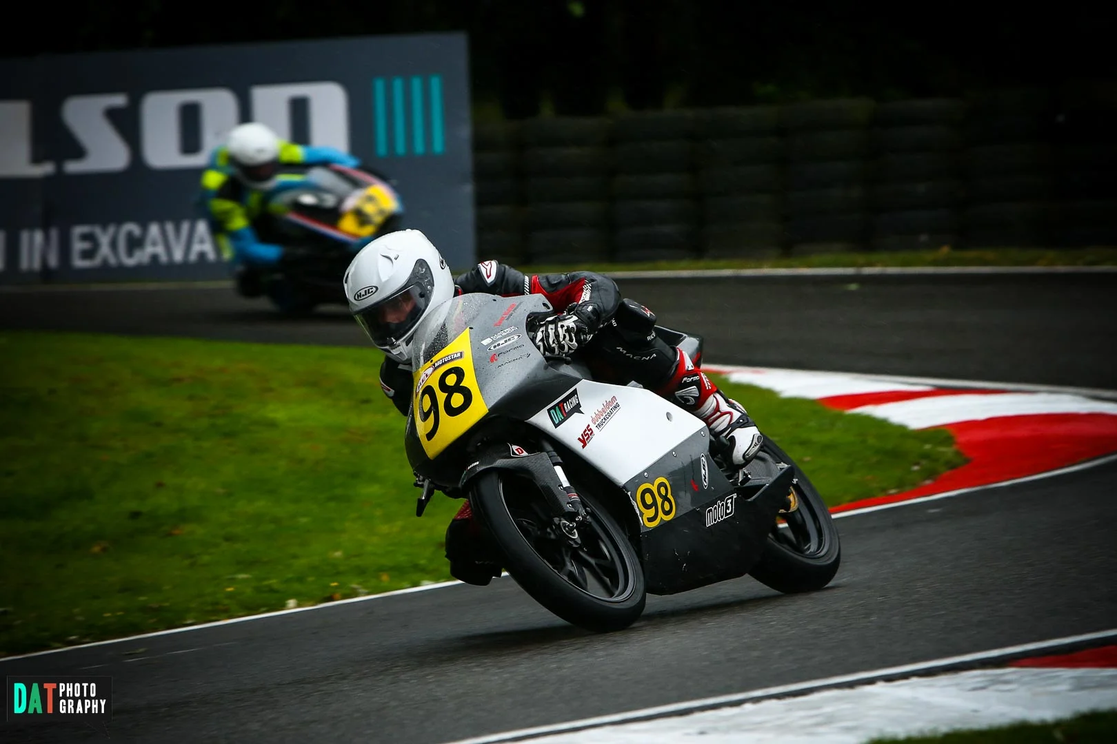 In race 2 in de stromende regen op P9 gefinisht - mijn beste prestatie tot nu toe. - Foto Ian Hopgood.