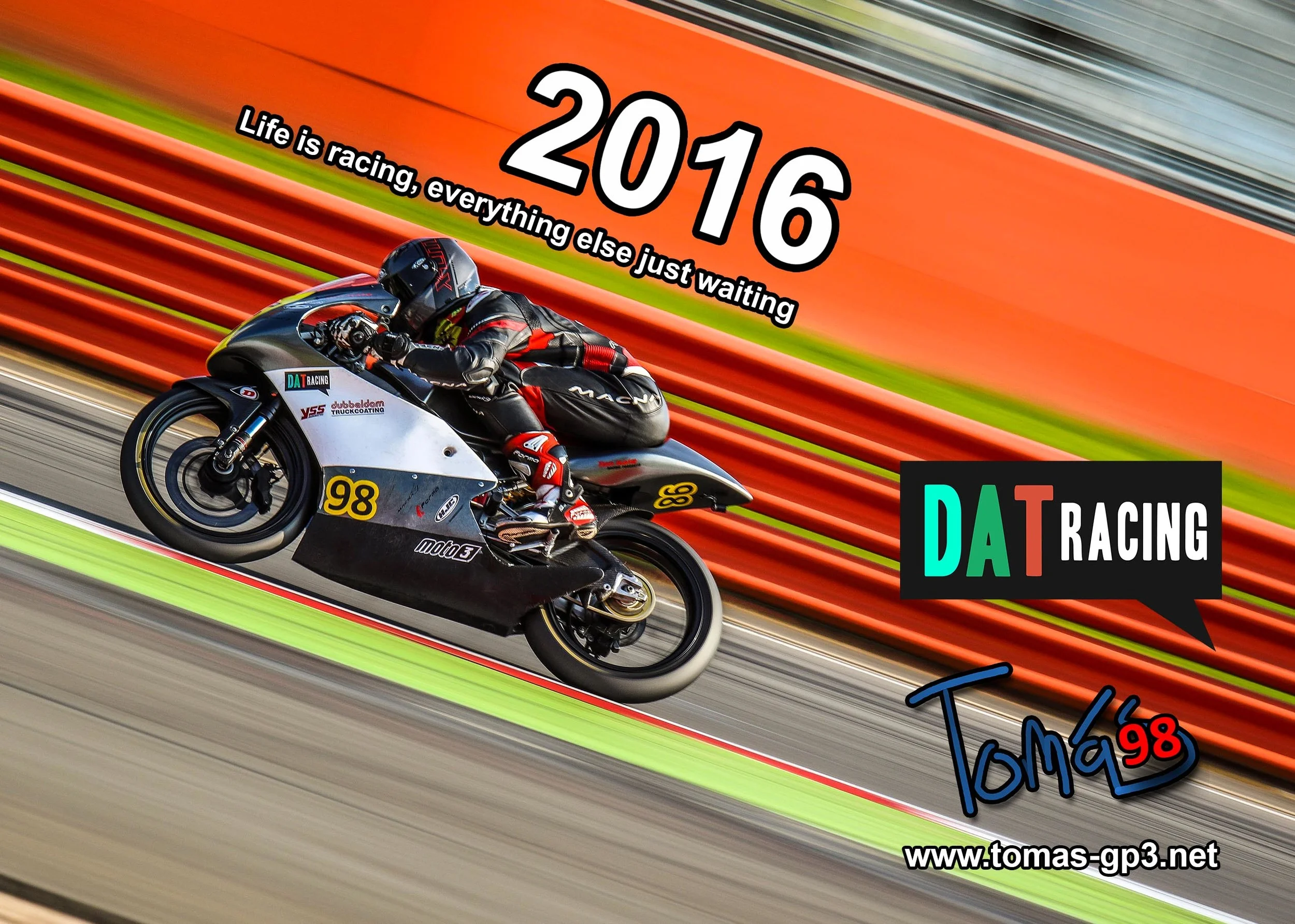De racekalender 2016 is er weer.