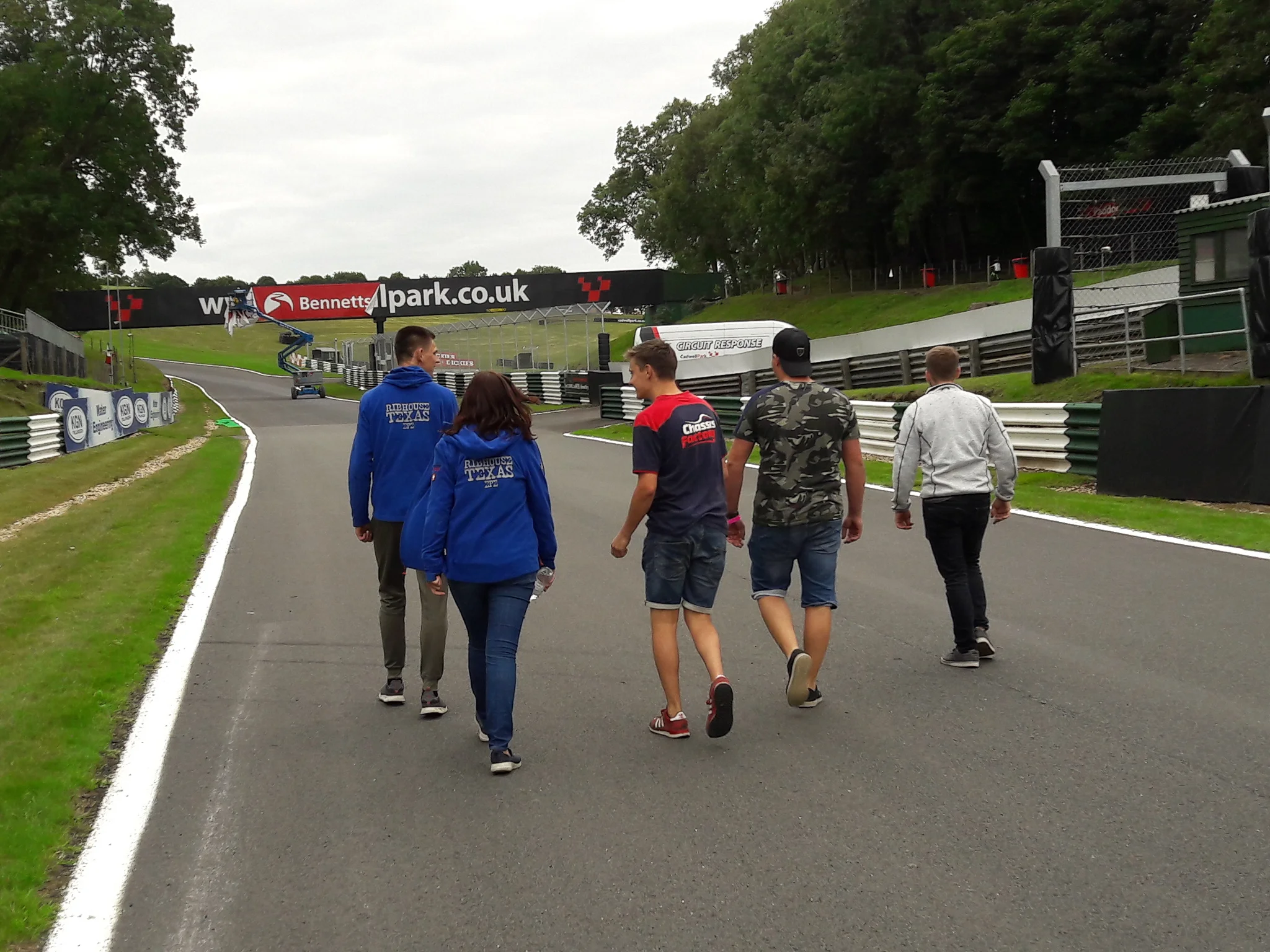 ook de trackwalk is gedaan.