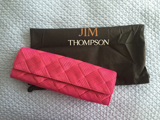 Jim Thompson in Bangkok produces beautiful high quality silk pieces that work well in every day life.