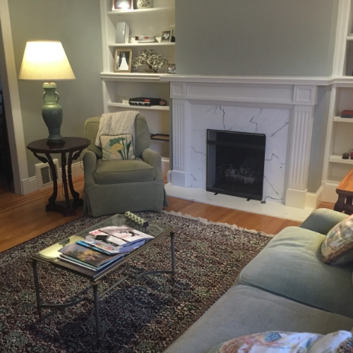 Living room: still a work in progress
