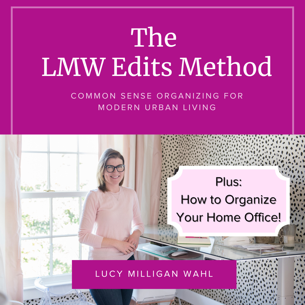 LMW Edits Professional Organizing - How I Picked My Bathtub