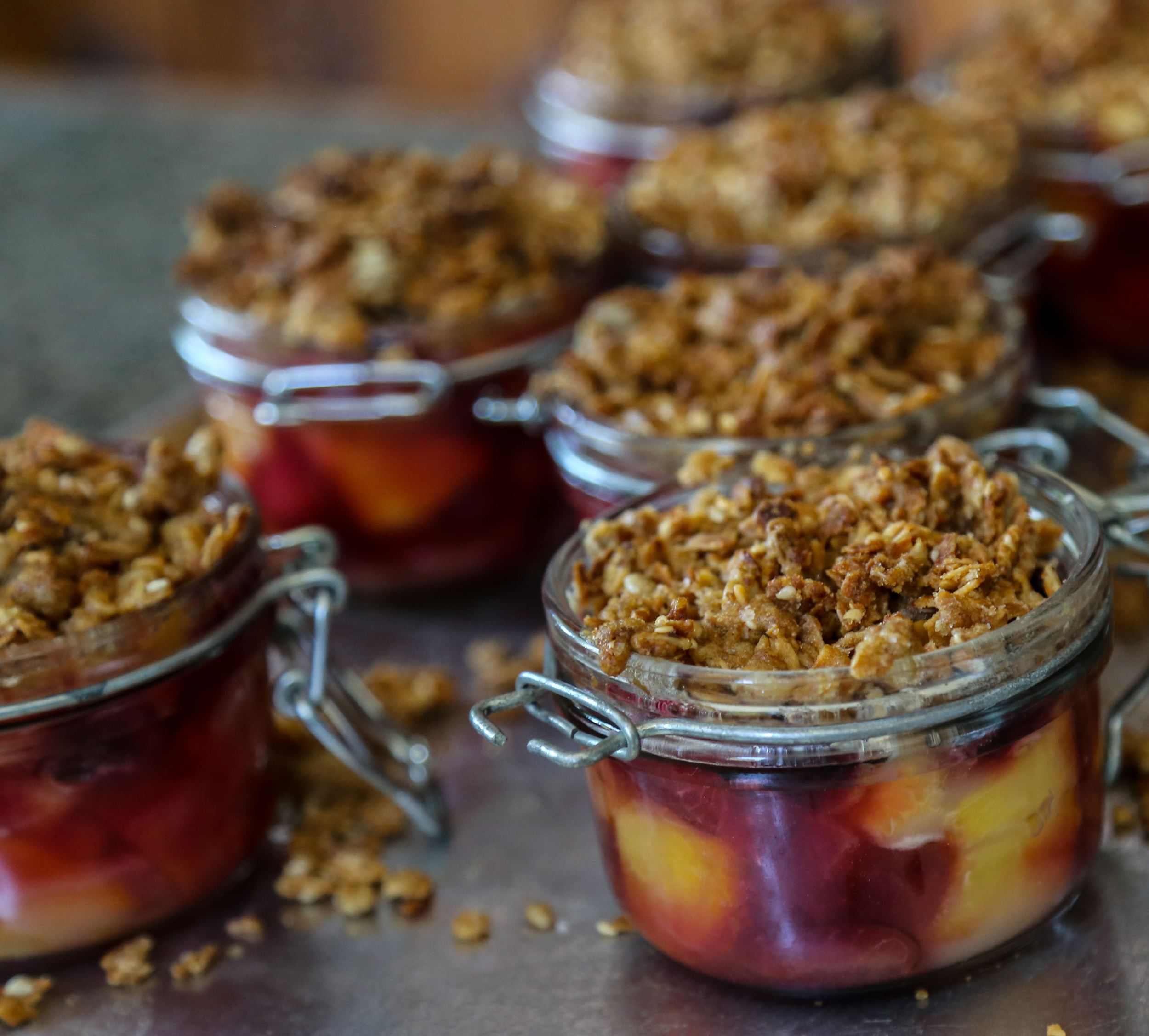 Scotty Noll's Summer Plum Cobbler - The Gallery Bar + bistro
