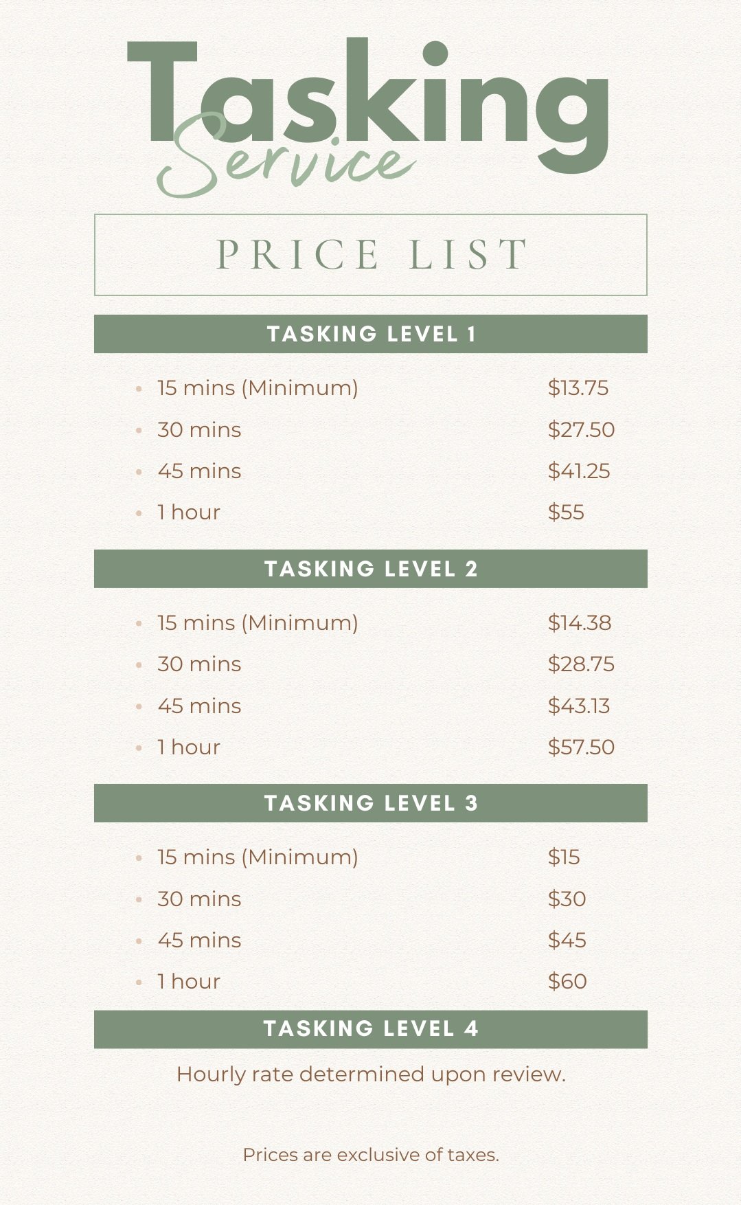 Tasking | Efficient Home Assistance Today — Karma Diva Green Cleaning