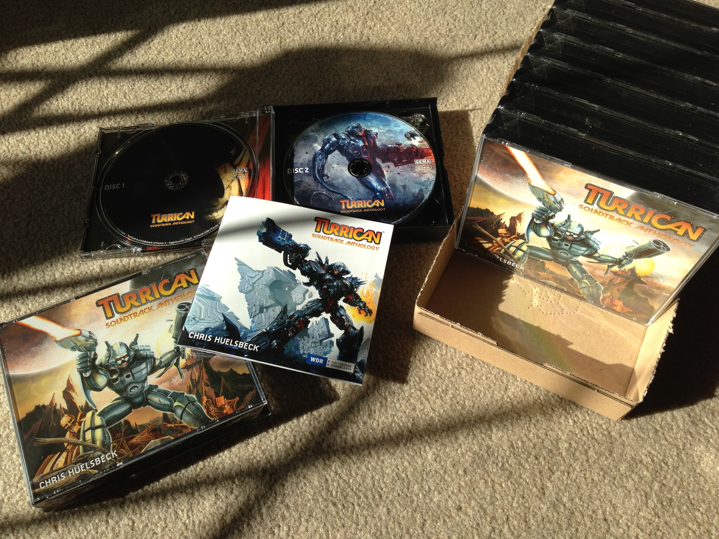 Turrican Soundtrack Anthology Album Reserve Unit sale