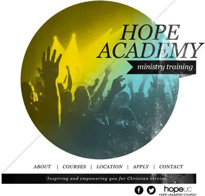 Branding, logo & website design for: HOPE Academy