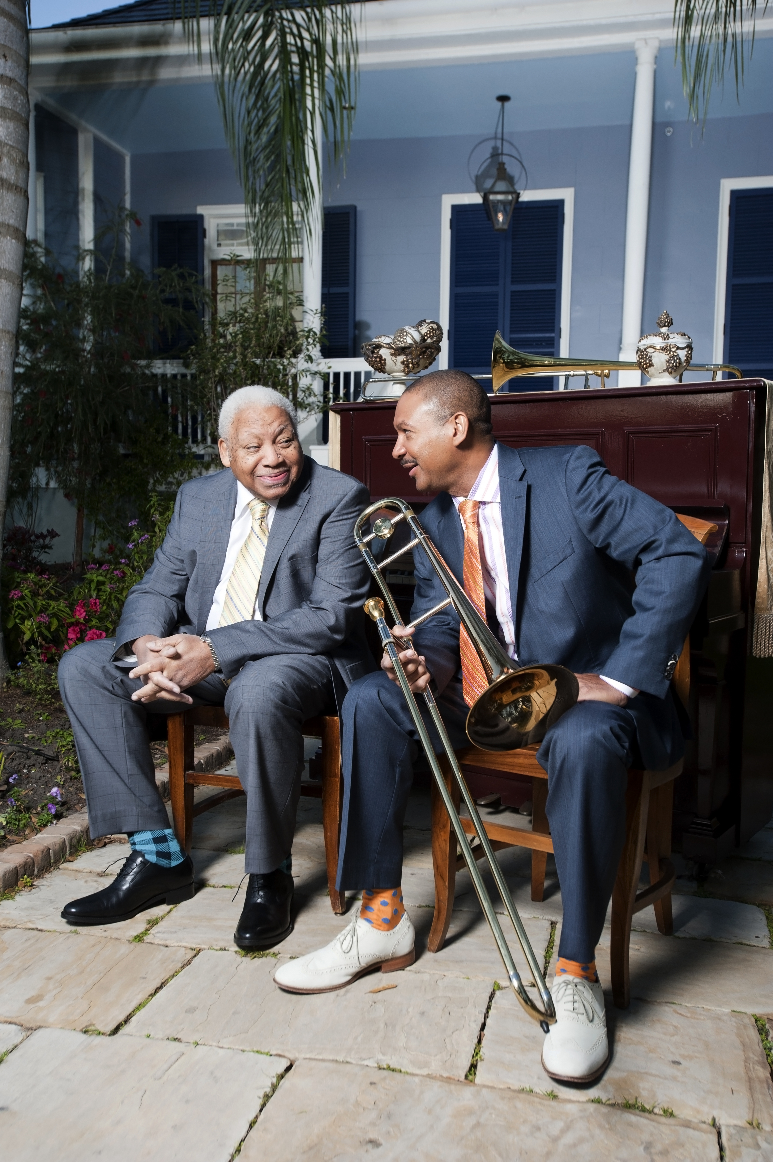  Ellis and Delfeayo Marsalis, 2013.  