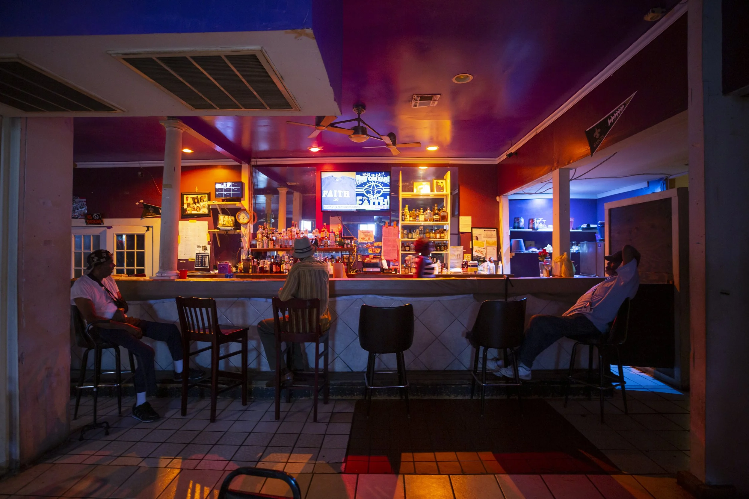 The Monday Faithfuls, Purple Rain Bar, New Orleans, 2019