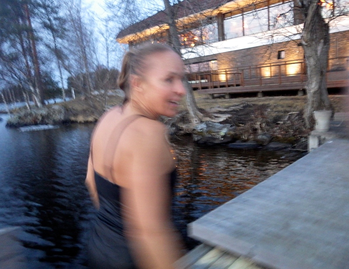 Back to the sauna!