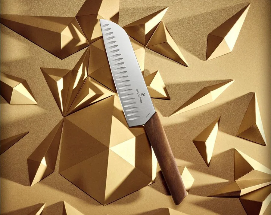 Christmas paper art set design