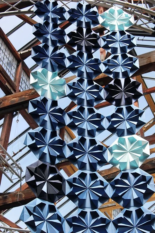 Origami Paper art Installation