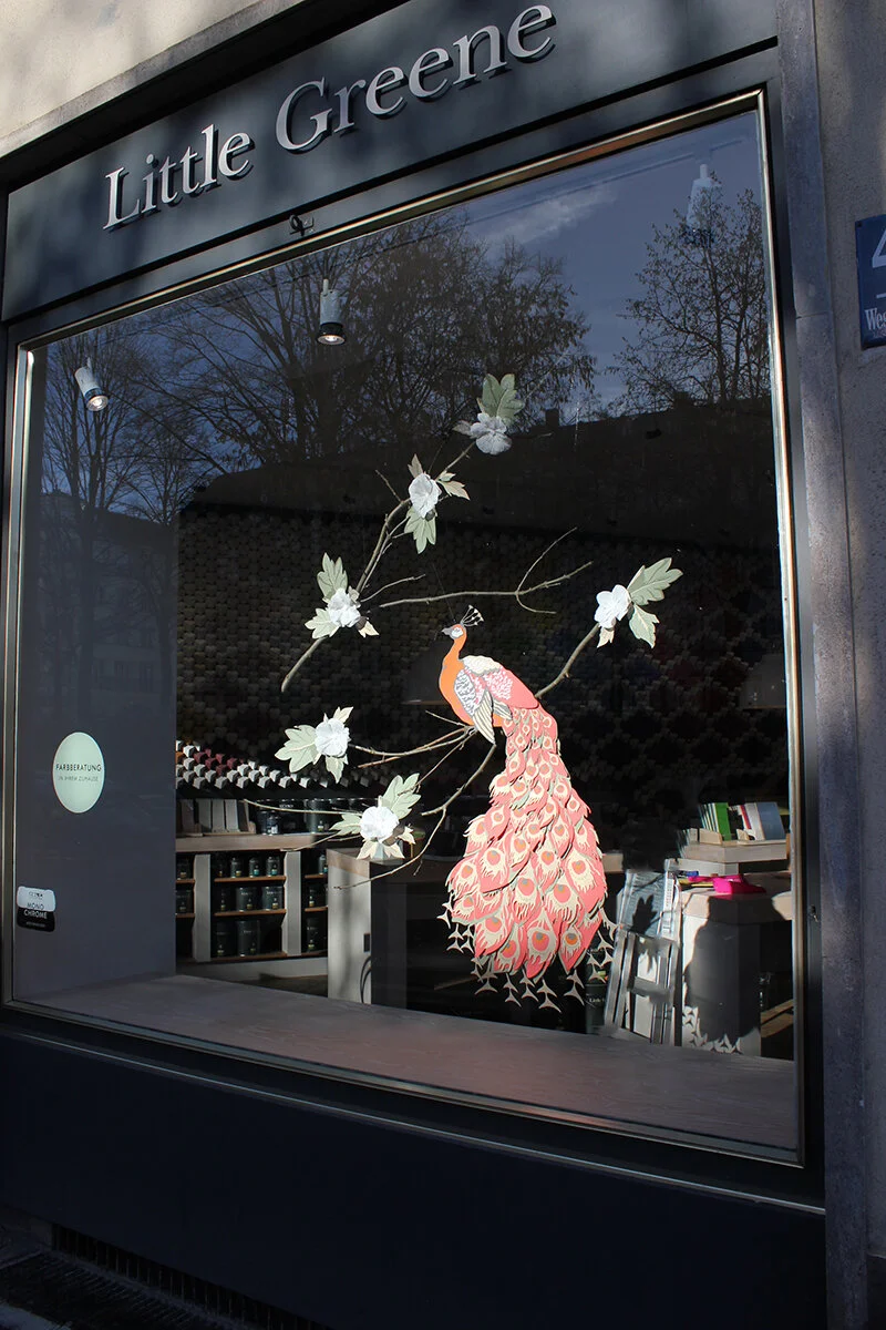 Paper Art Window for Little Greene