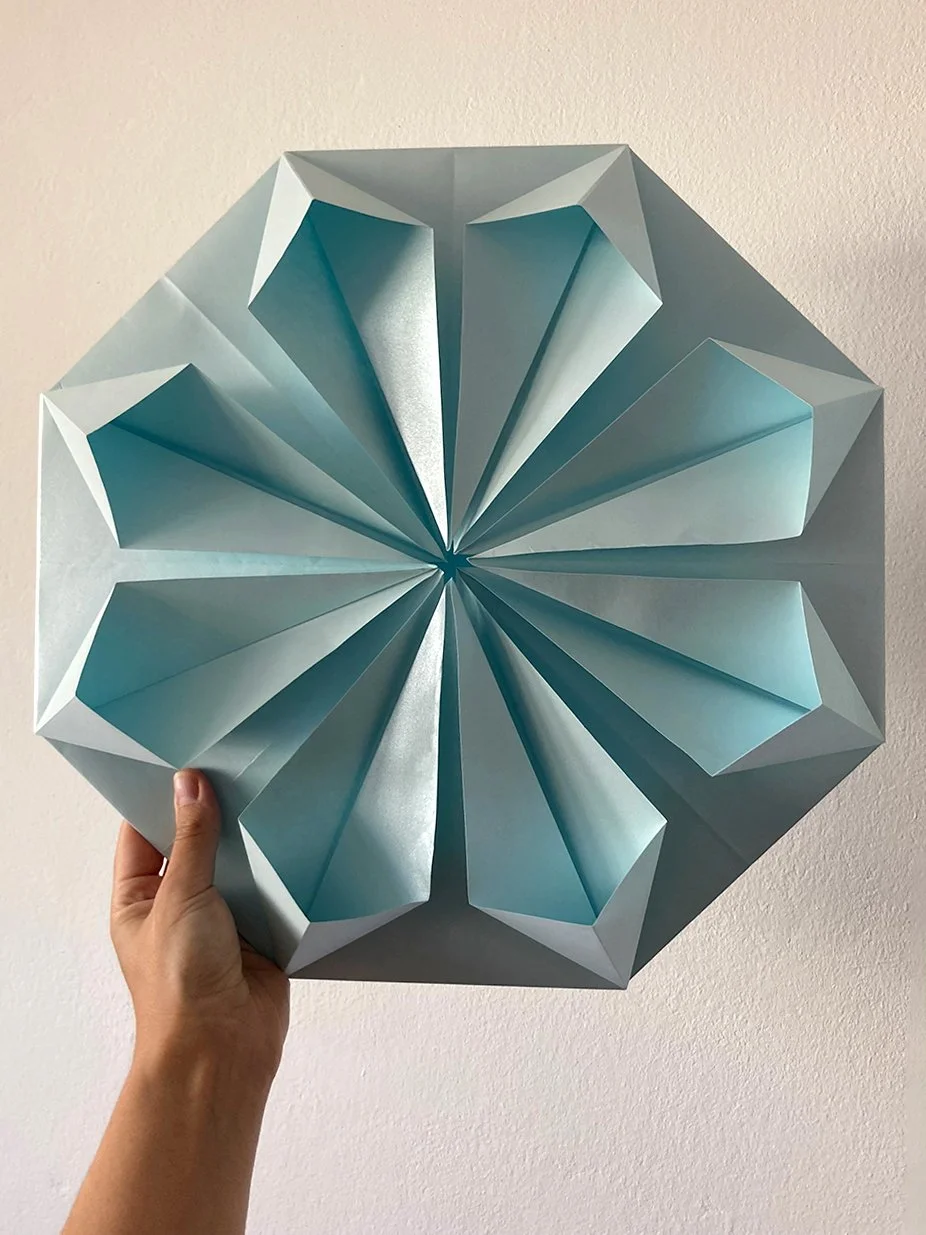 Origami flower