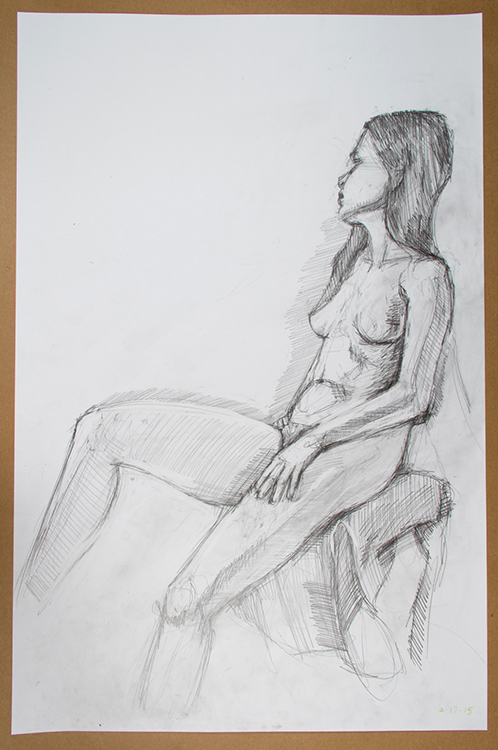 I think next Tuesday I'm going to switch to charcoal. All in all a great session.