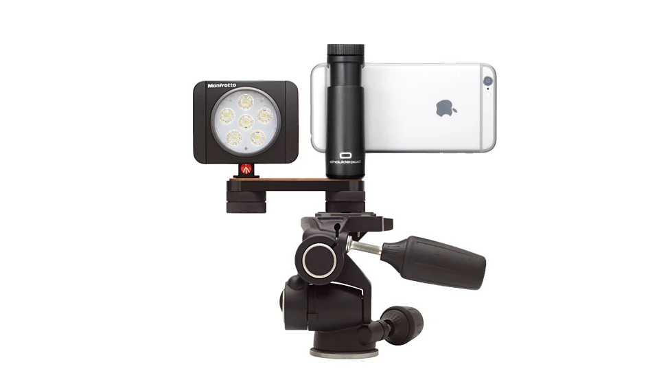 Shoulderpod R2 tripod mount rig for iphone