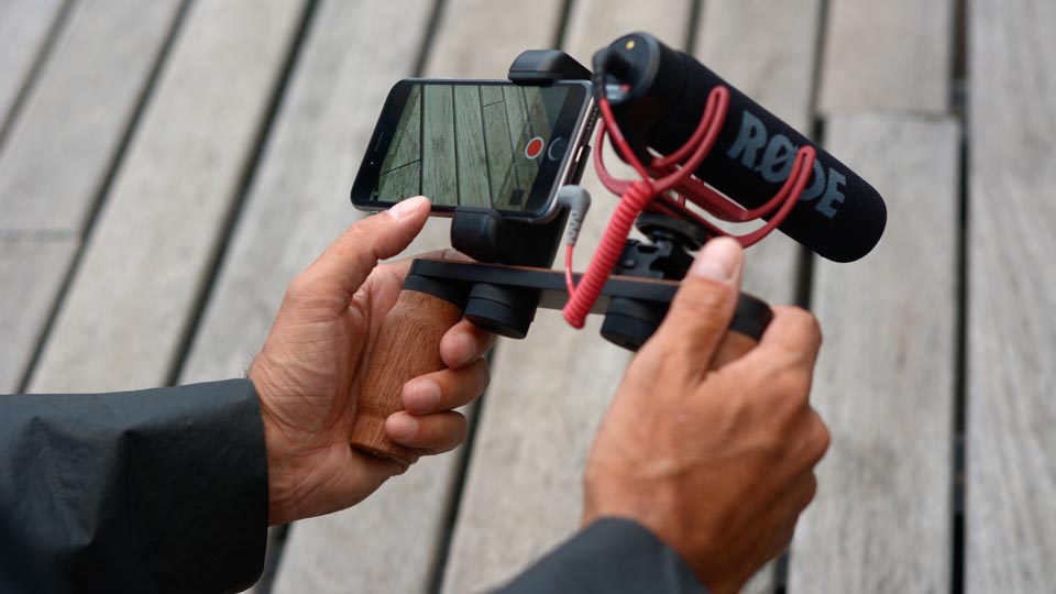 Shoulderpod X1 professional iphone rig