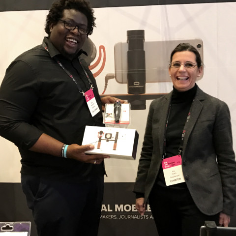Keron Bascombe and Ana Maria Vicens