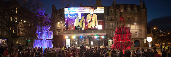 The New Year Games / Hide&Seek, Unique Events / 2012 On 1 January 2012, we filled Edinburgh's Old Town with a series of games for 12,000 players, crowding the streets and venues including the National Museum of Scotland and St Giles' Cathedral, working with local composers, choreographers, bands, live artists and more.