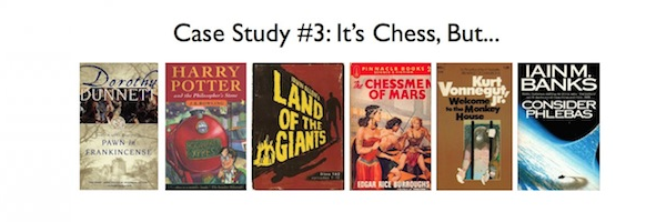 Deadly Serious Games / Bit of Alright / 2012 A writeup of a talk about games in fiction , why they turn deadly, and what that tells us about our hopes and fears for what games can do.