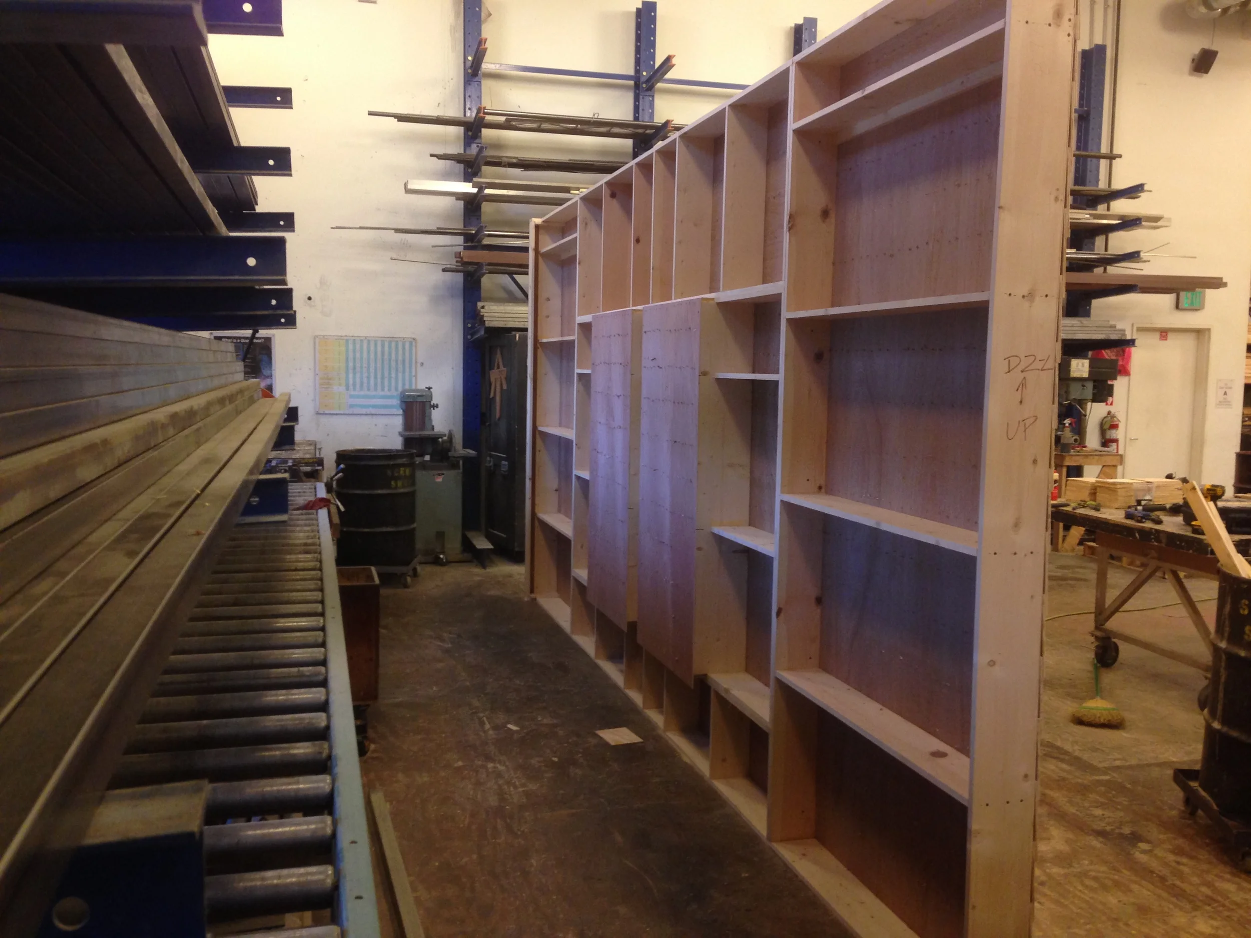   Good People-&nbsp;  Alley Theatre - Shop Carpenter Set Designer- Kevin Rigdon TD- Pat Orndorf&nbsp; Shingled Wall Framing Photo&nbsp; 