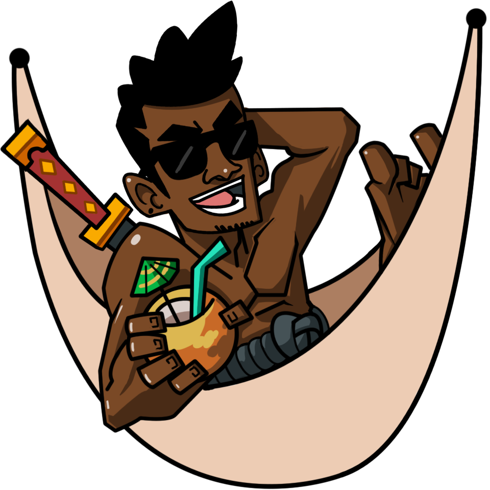 Yasuke is available for download in the facebook sticker store. http://bit.ly/YasukeStickers