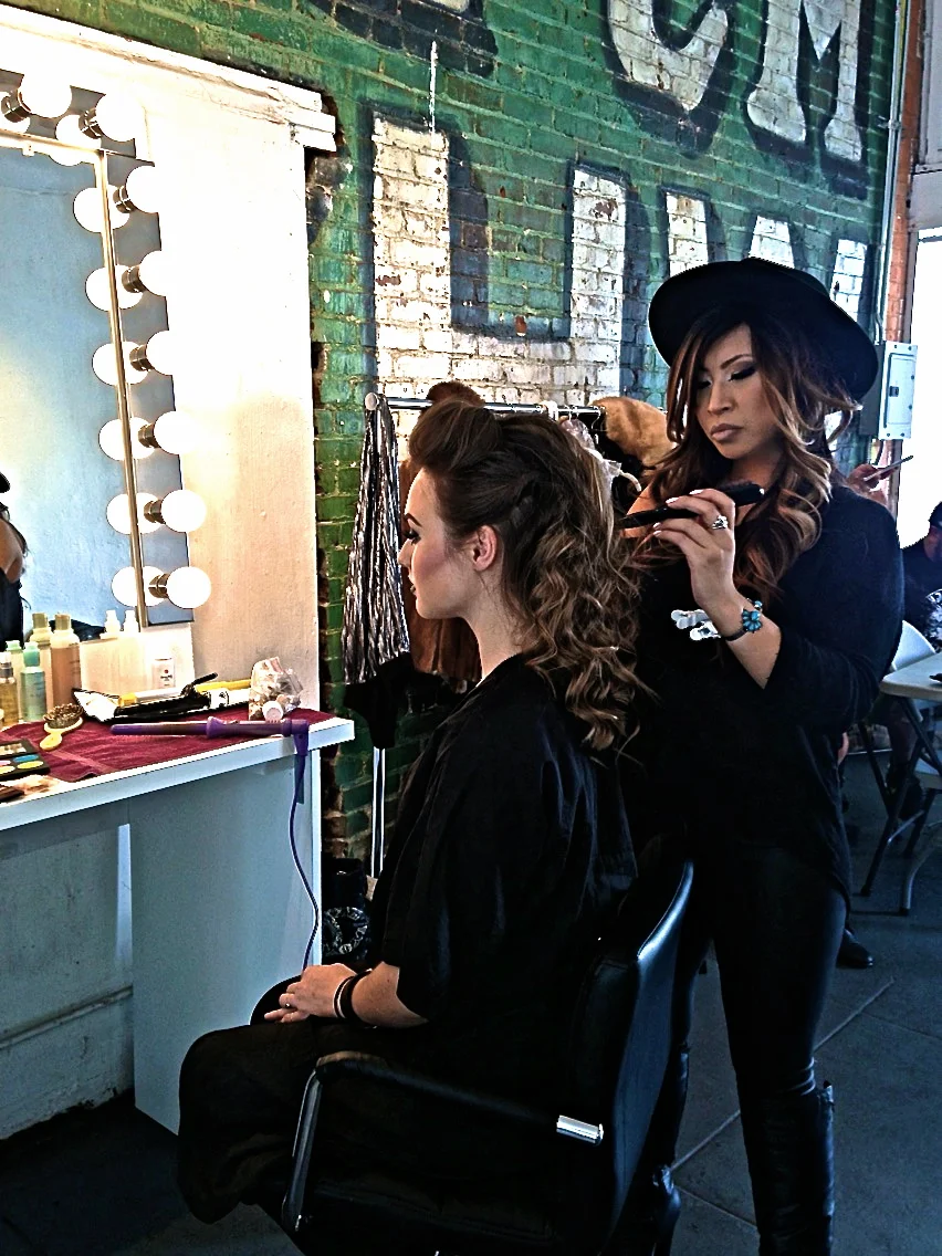  Hair Updo,  Airbrush Makeup &amp; Tan By Christina Vo 