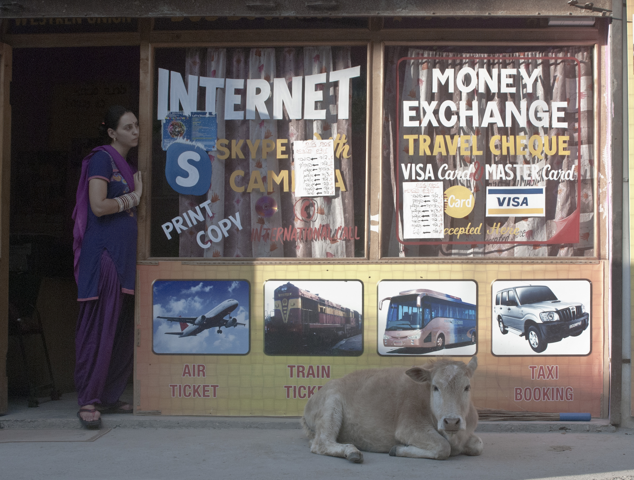 A typical site on the streets of Kasol.&nbsp;