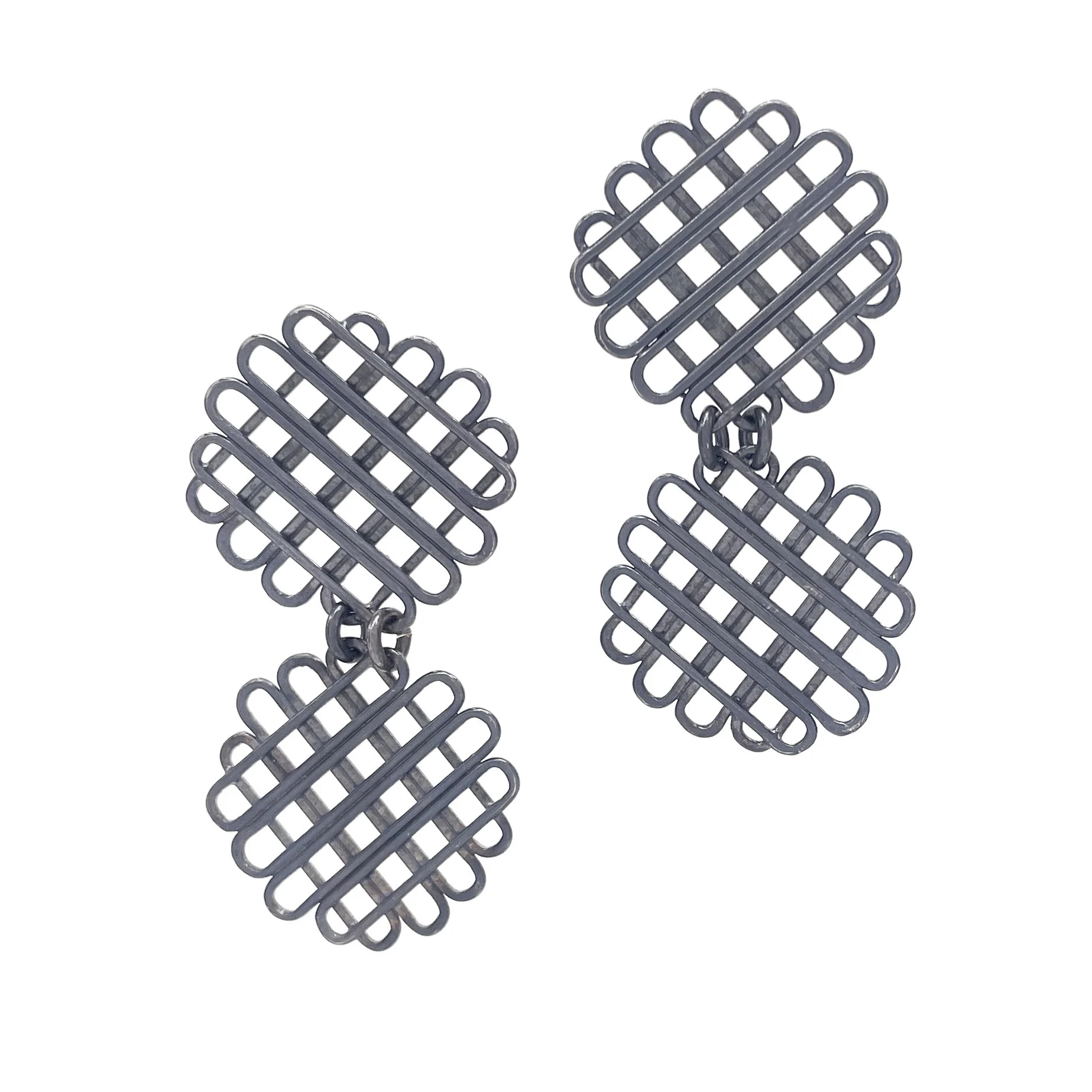 Double Rosette Earrings
