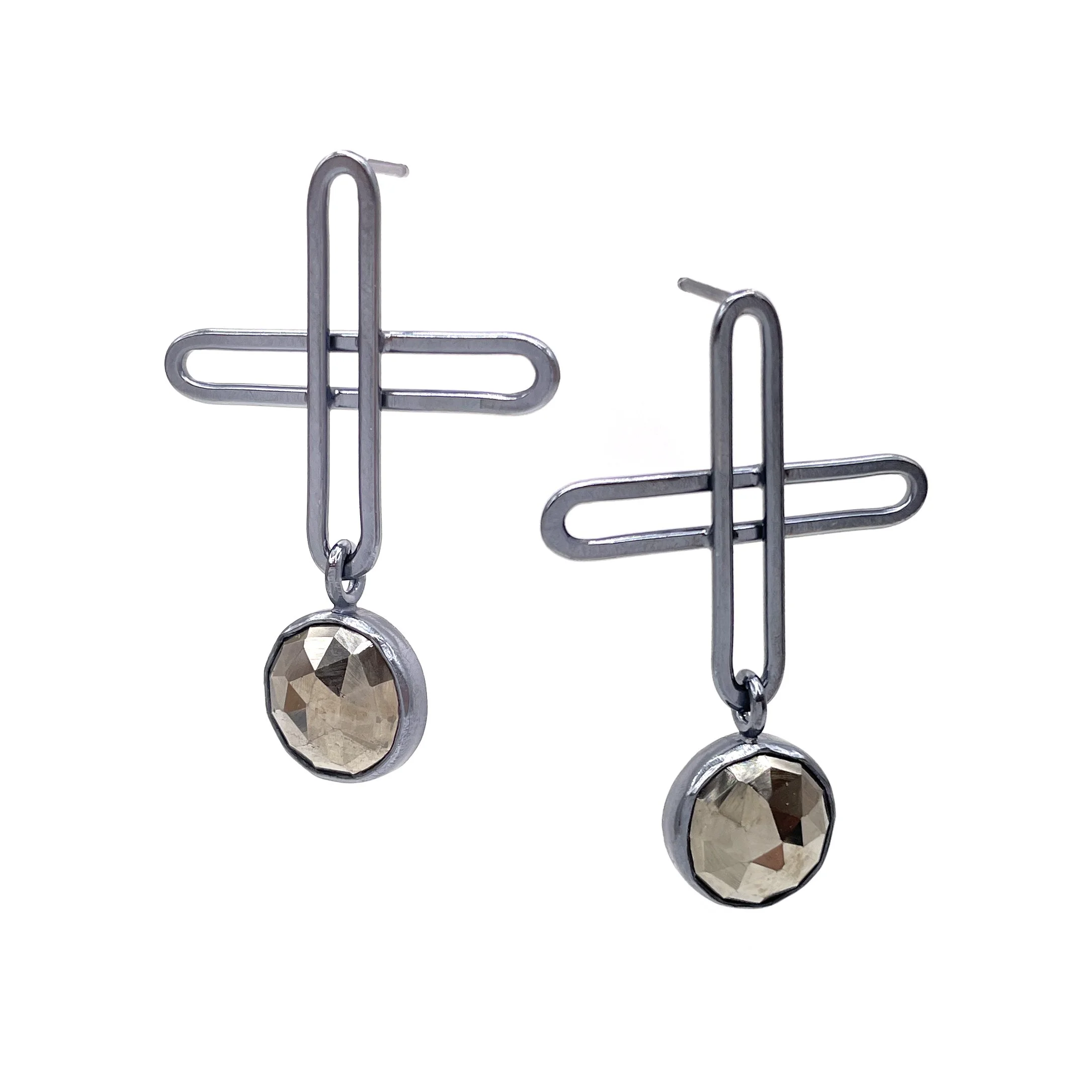 Pyrite Plus Earrings