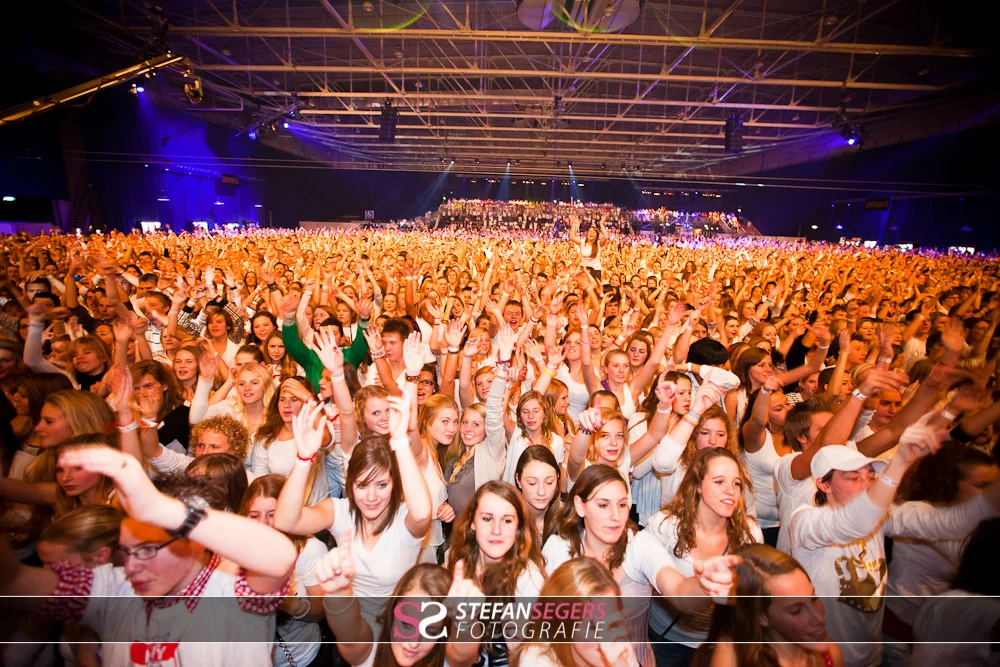 de menigte in Ahoy Rotterdam