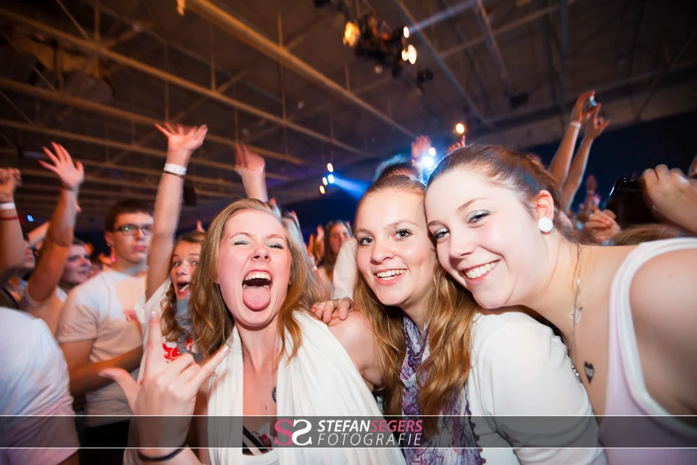 feest publiek in Ahoy Rotterdam, Dance 4 Life evenement