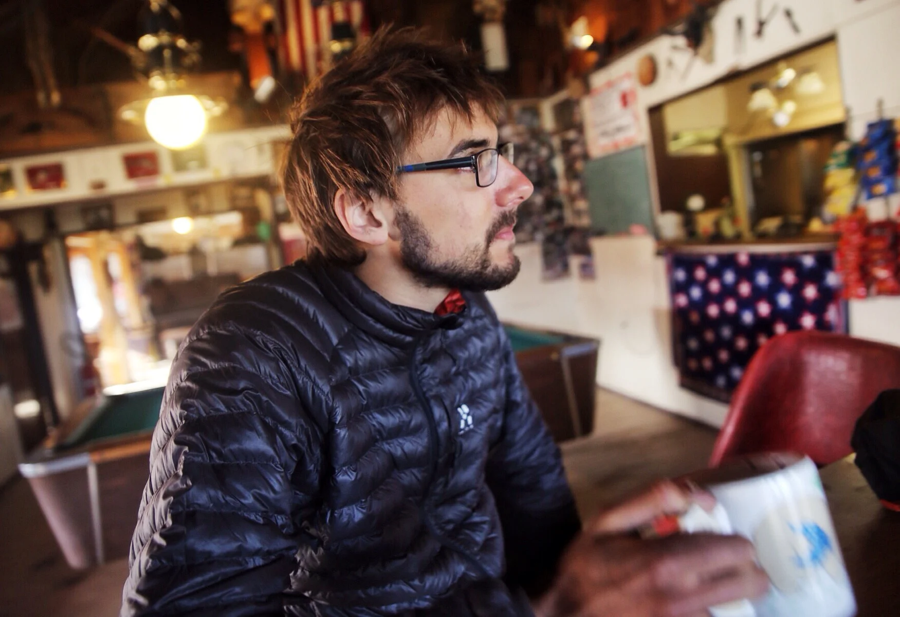 Coffee at diners is key. 