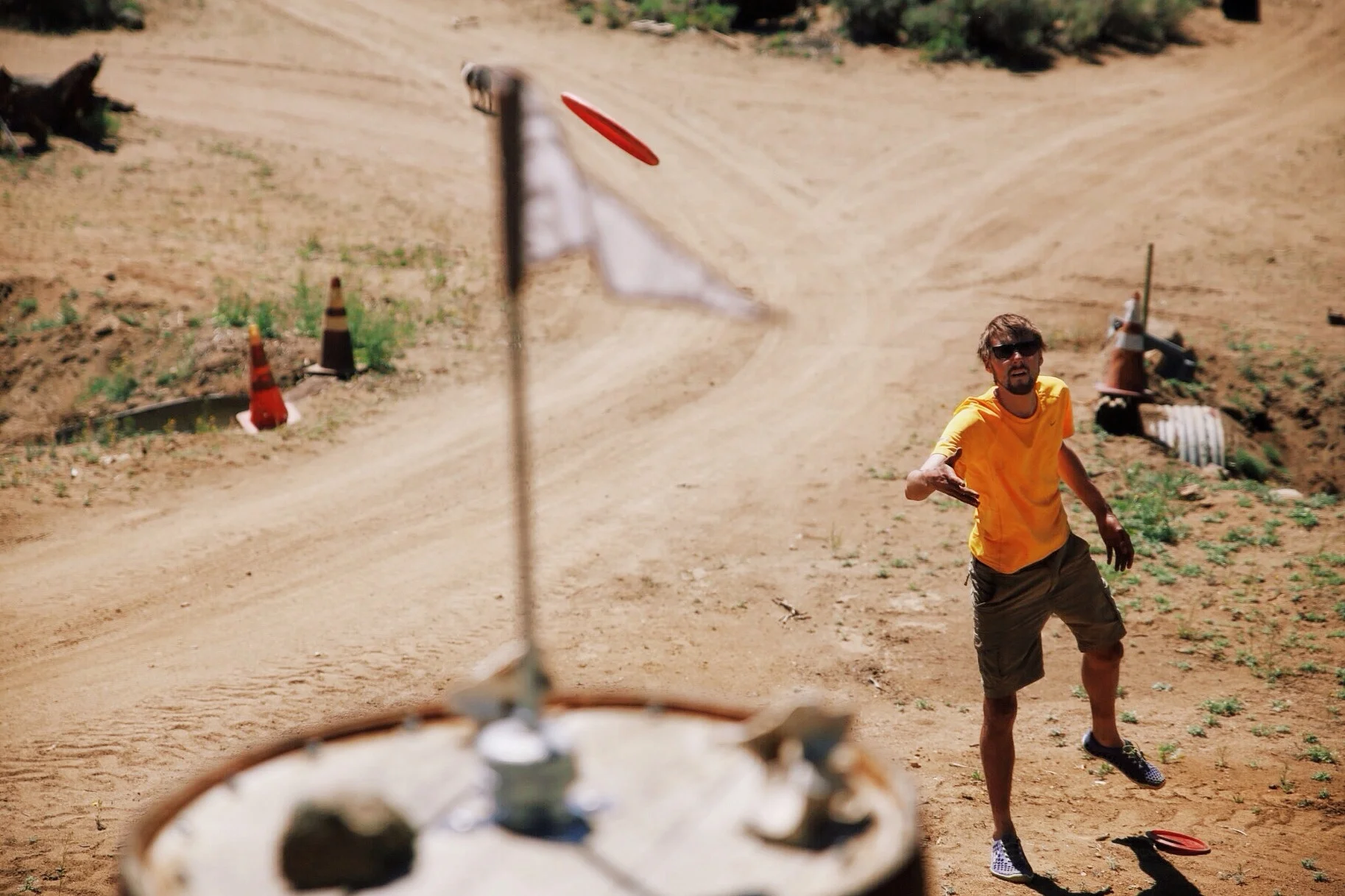 Homemade disc golf courses could be a bust, but Tom's in Kennedy Meadows was a surprise and a delight. 