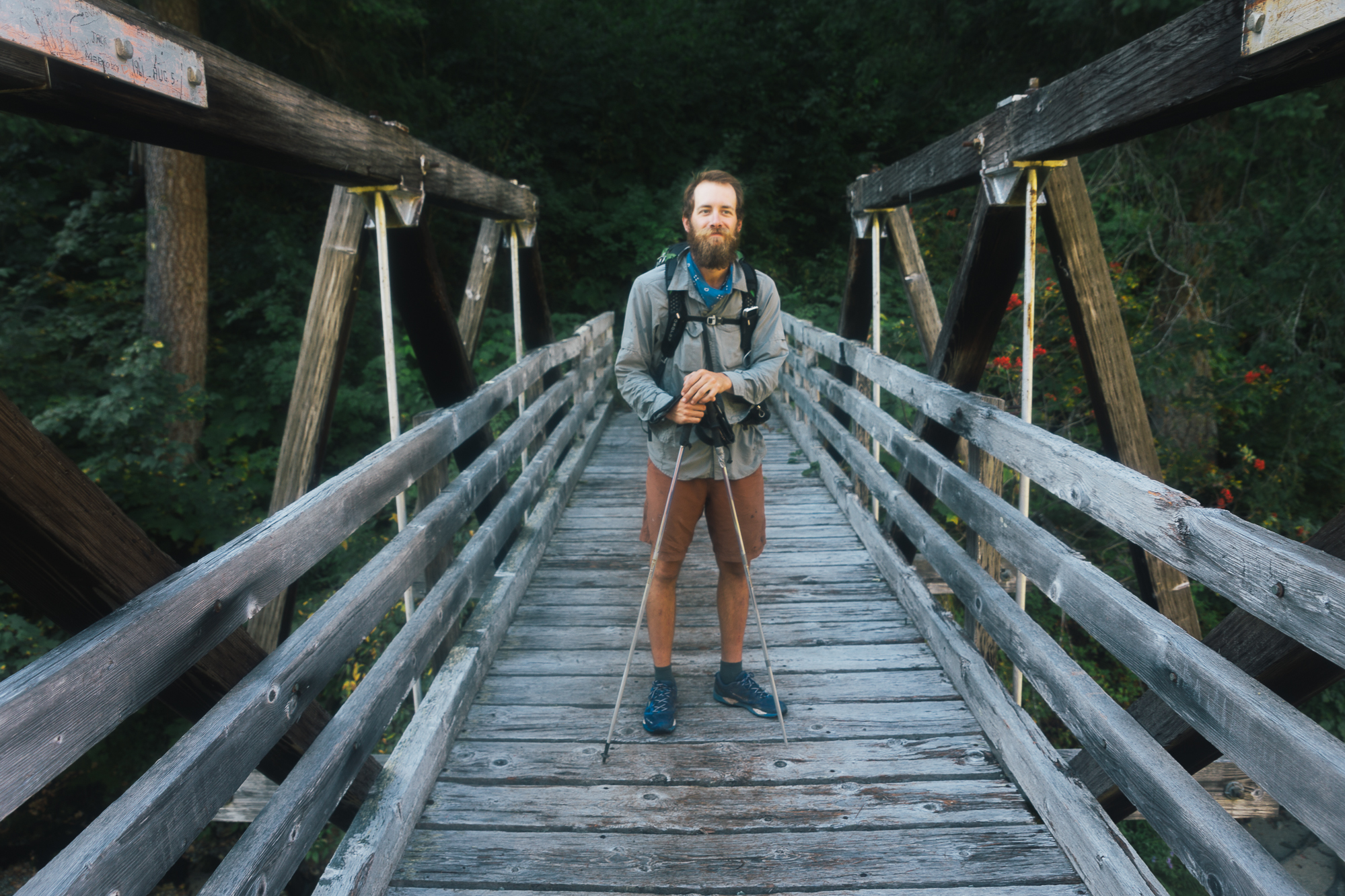 Loved the way the light hit this bridge.