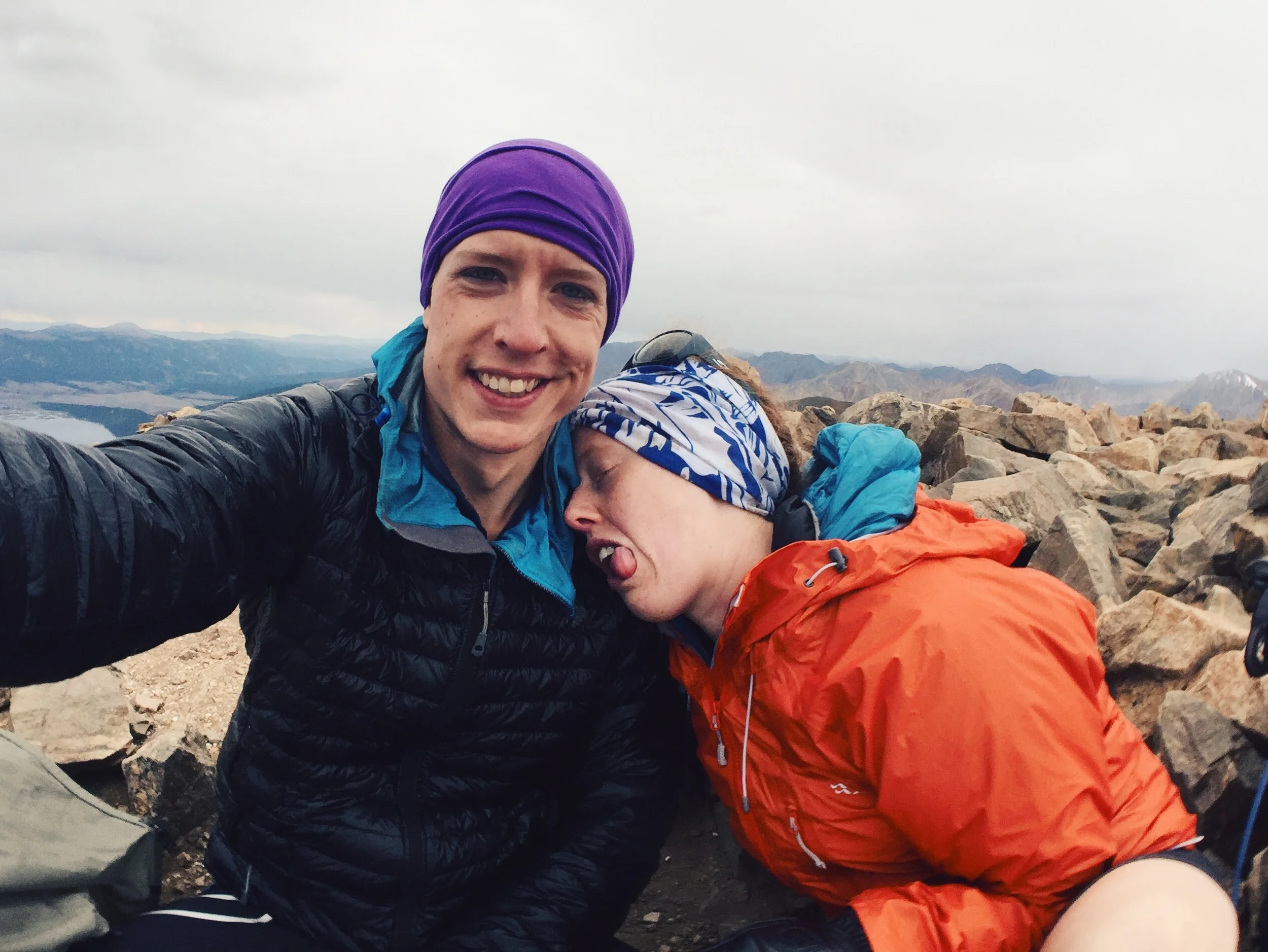 This is how I felt on the summit of Mt. Elbert