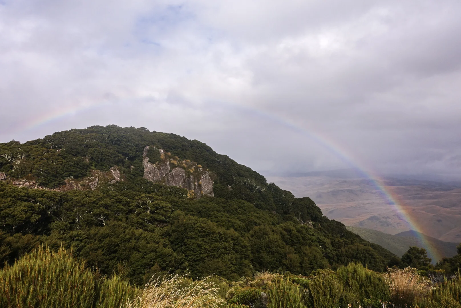 A rainbow before the storm photo/ Jonathan