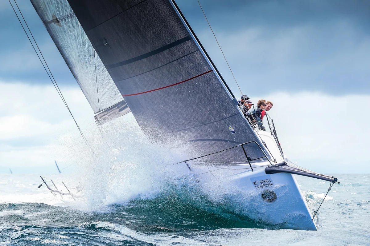 Secret Mens Business, Melbourne to Geelong Passage Race, Festival of Sails 2016, Geelong. Picture Craig Greenhill