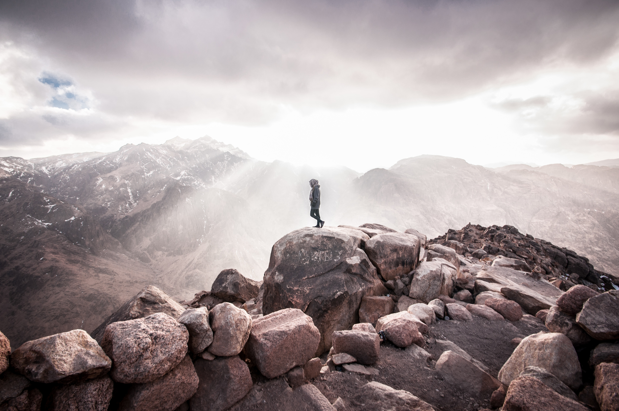  At The Summit of Mt. Sinai, Egypt